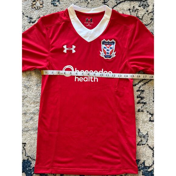 New! York City FC 2018-19 Home Soccer Shirt Red Unisex Adult XSmall - Picture 5 of 6